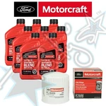 Motorcraft 5W-20 Synthetic Blend Oil Change Kit 2020+ Ford Super Duty 7.3L. Fixed Price $87.55.