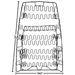 1970 Mustang Front Seat Back Spring Low Right = Left Each Dynacorn 3641RV. Fixed Price $89.95.