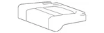 Genuine Gm Cushion Cover 84694523. Fixed Price $145.61.