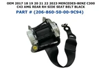 2017-2023 Mercedes-benz C300 C43 Amg Rear Right Side Seat Belt Black. Fixed Price $50.00.