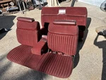 1976 Oldsmobile Toronado Front Rear Seat Power Oem Maroon Gm 70'S Set. Fixed Price $1125.00.