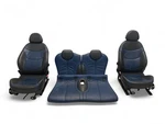 Mini Cooper Hatchback Seats Leather Lapis Blue T6LP 2002-2006 R50 R53 508. Fixed Price $399.99.