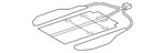 Genuine Audi Seat Cushion Heater 8R0-963-555-G. Fixed Price $229.37.
