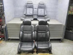 2006-2007 Bmw E64 M6 Convertible Front & Rear Leather Sport Seat Black Set. Fixed Price $733.64.