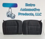 Nice Pair Of Used Original Porsche 911 996 Carrera Rear Seat Backs Black Leather. Fixed Price $275.00.