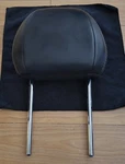 21 Ford Mustang Movable Seat Headrest Front Left Driver Black Leather. Fixed Price $25.00.
