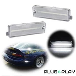 Fits 1993-2002 Chevy Camaro Clear Lens White Led Rear Bumper Side Marker Lights. Fixed Price $19.99.