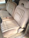 88-98 Chevy Gmc Silverado Sierra 60 40 Split Front Bench Seat Tan Brown Cloth. Fixed Price $680.00.