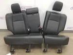 16 Toyota 4 Runner Limited Seat Rear Set 2ND Row Black Leather See Images Oem. Fixed Price $500.00.