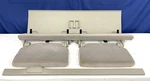 1995 - 2004 Toyota Tacoma Extended Cab Rear Bench Seat Set. Fixed Price $165.00.