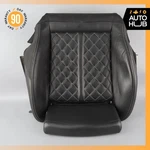 13-18 Audi C7 S6 Front Left Lower Bottom Sport Seat Cushion Leather Black Oem. Fixed Price $311.23.