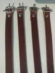 Porsche 911 & 912 Leather Ski Straps For Leitz Roof Luggage Rack Set 4. Fixed Price $56.00.