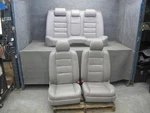 01-02 Lexus JZS160L GS430 GS300 Front & Rear Leather Seat Set Charcoal 83K Oem. Fixed Price $956.70.