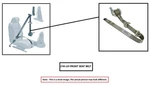Left Front Seat Belt Oem 11-14 Cadillac Escalaesv 19260205. Fixed Price $75.00.