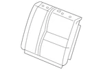 Genuine Honda Cover Rear Seat-back Trim *NH167L* (graphite Black) 82521-SVB-A. Fixed Price $271.57.