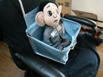Teal Vintage Style Child Seat Chair Baby Antique Car Blue/green. Fixed Price $185.00.