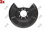 2X Rear Brake Disc Splash Panel Right Left Ford C-max 03-12 1233491. Fixed Price $20.58.