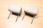 00-06 Bmw E46 325 M3 Convertible Rear Right & Left Head Rest Set Beige Oem *note. Fixed Price $149.99.