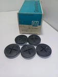 Nos 75 -78 Seatbelt Bolt Cover Plug Chevelle, Camaro, Nova ,vega, Monte Carlo. Fixed Price $19.99.
