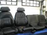 1982-2002 Camaro Firebird 88 Gta Black Leather Front Rear Seats Set Gm Lumbar. Fixed Price $1099.95.