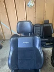 13' Challenger *wear* Srt Black Leather Heat Power Manual Buckets Backseat Seats. Fixed Price $900.00.