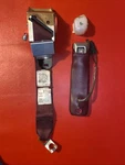 1978-1982 Corvette Seat Belt Lh Retractor And Sleeve Maroon C75 Original Gm. Fixed Price $195.00.