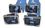 Gm 4X6 Headlight Buckets Stainless Trim Rings 75-90 Buick Olds Pontiac Chevy C10. Fixed Price $184.99.