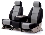 Gray W Black Neosupreme Front Seat Covers Custom Fit For Gmc Yukon 2021-24. Fixed Price $109.95.
