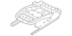 Genuine Volkswagen Seat Frame 5C6-881-106-Q. Fixed Price $277.32.