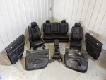 2011 Dodge Durango Black Leather Interior Set Front Rear Seat Door Cards Rt. Fixed Price $1895.47.