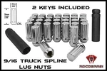 32 Pc Chrome Duplex Acorn Seat Spline Lug Nut Set 9/16"-18 Thread Dodge Ram 2500. Fixed Price $60.24.