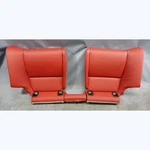 2010-2013 Bmw E92 3-SERIES Coupe Rear Seat Bottom Pads Coral Red Leather Oem. Fixed Price $202.50.