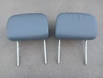 '00-06 Bmw E46 "ci" Convertible Rear Seat Gray Grey Leather Headrests Set Pair 1. Fixed Price $159.00.