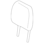 Genuine Ford Series Super Duty 2015-2020 Headrest Assembly FU5Z-78611A08-AB. Fixed Price $118.79.