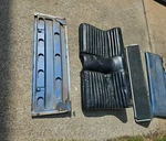 Complete Pcs Set 1965 1967 1970 Ford Mustang Fastback Fold Down Rear Seats. Fixed Price $1250.00.
