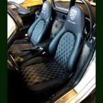 Porsche 986,996,911 Boxster (1997-2004) Real Leather Seat Covers Diamond. Fixed Price $530.00.