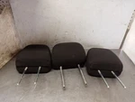 3PCS 2ND Row Black Cloth Headrests From 2012 Dodge Journey 9791617. Fixed Price $133.69.