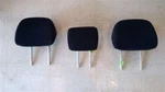 2009 Mitsubishi Outlander Set Of Headrest Black Cloth 87308. Fixed Price $144.00.