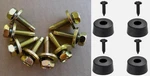 Seat Back Bumpers/track Bolts! For Gm Cars, Chevelle Nova Caddy Gto Cutlass Etc. Fixed Price $38.00.