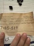 (1) Clip 1963-78 Corvette C2 C3 Nos Gm Seat Cover "s" Retaining 3869582. Fixed Price $11.39.