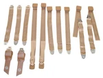 Pg Classic 1850-69BUK-650 Mopar 1968-69 B-body Bucket Seat Belt Set Tan. Fixed Price $906.99.