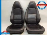 Bmw Z3 Roadster Seat Cushion Upper Lower Black Leather Set + 00-02 Oem. Fixed Price $549.99.