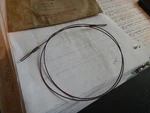 Nos 1959 Studebaker Lark 40" Bench Seat Adjuster Wire Cable Ferrule 1333290. Fixed Price $19.99.