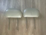 06-08 Dodge Ram 1500 2500 3500 Rear Headrest Set Pair Gray Leather. Fixed Price $89.99.