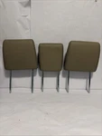 10-16 Land Rover LR4 2ND Row Rear Left Center Right Headrest SET-3 (almond). Fixed Price $100.00.