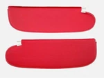 Chevy Bel Red Sun Visors Fabric Pair 2 Pin Chevrolet 1955 56 57 New. Fixed Price $99.99.