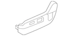 Genuine Honda Seat Trim Panel 81638-SZA-A41ZC. Fixed Price $529.70.