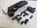 Black Coupe Front Left Seat Side Trim Set Fits 2009-2012 Hyundai Genesis. Fixed Price $60.18.