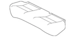 Genuine Nissan Seat Cushion Foam 88300-5R00B. Fixed Price $1773.36.