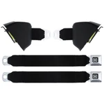 1968-72 Gm Body Retractable Black Deluxe Seat Belts Front Chevelle 442 Gto. Fixed Price $599.95.